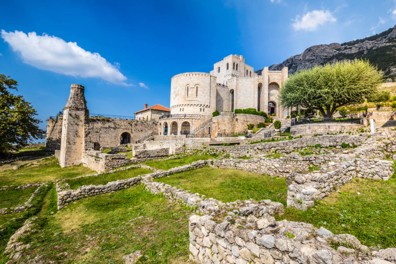 Castle of Kruja, Krujë, Albania, Albania